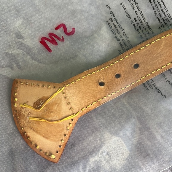 Authentic Louis Vuitton Montsouris Vachetta Buckle Piece Replacement m2 - Picture 8 of 8